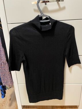 Country Road Merino Wool Silk Short Sleeve Knit